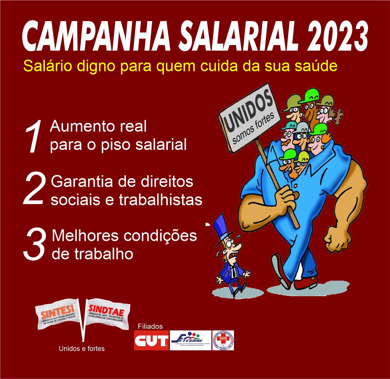 Campanha Salarial 2023 Trabalhadores Devem Lutar Por Ganho Real Sobre O Piso Salarial Sintesir 6277